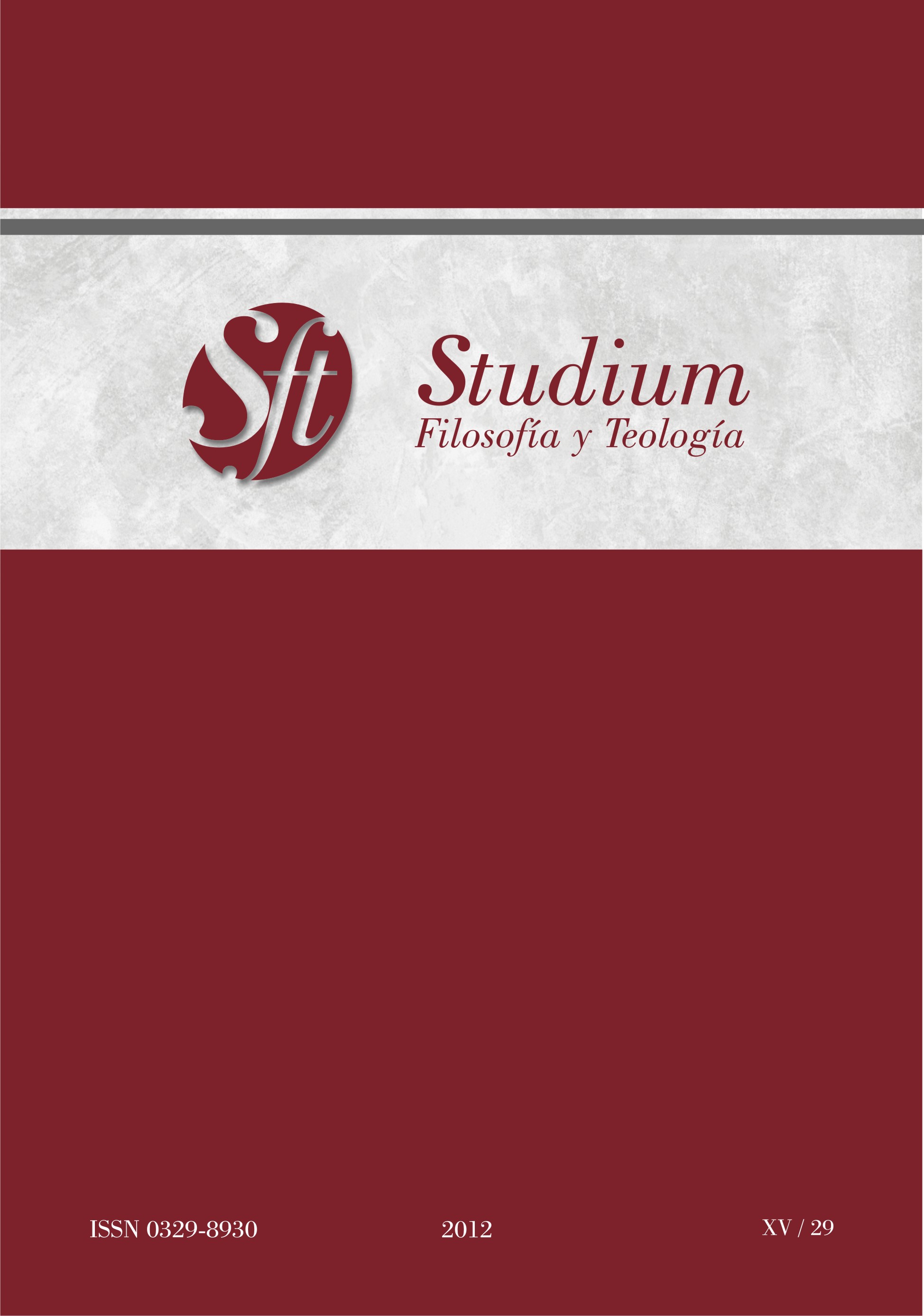 					Ver Vol. 15 Núm. 29 (2012): Studium 29
				